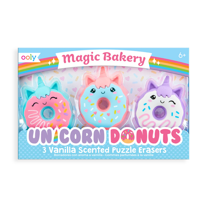 Magic Bakery Unicorn Donuts Scented Erasers