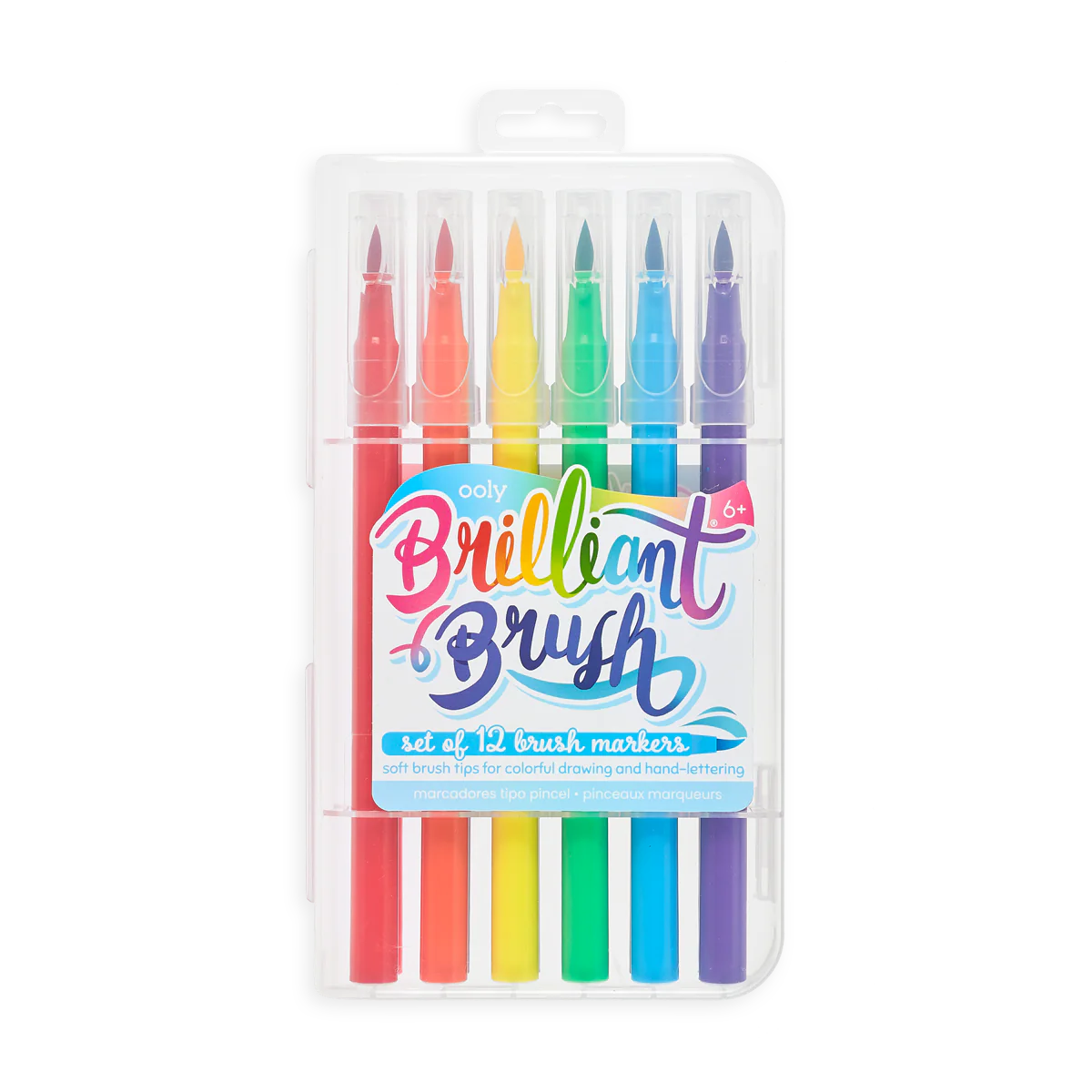 Brilliant Brush Markers-Set of 12