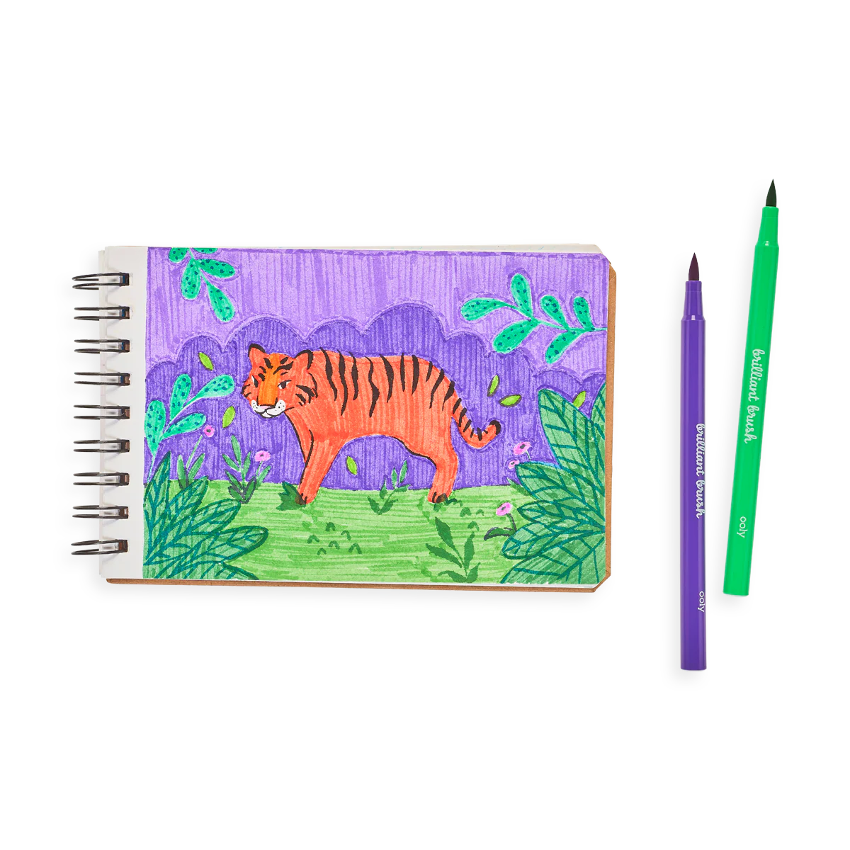 Brilliant Brush Markers-Set of 12