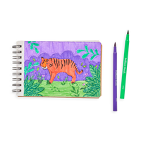 Brilliant Brush Markers-Set of 12