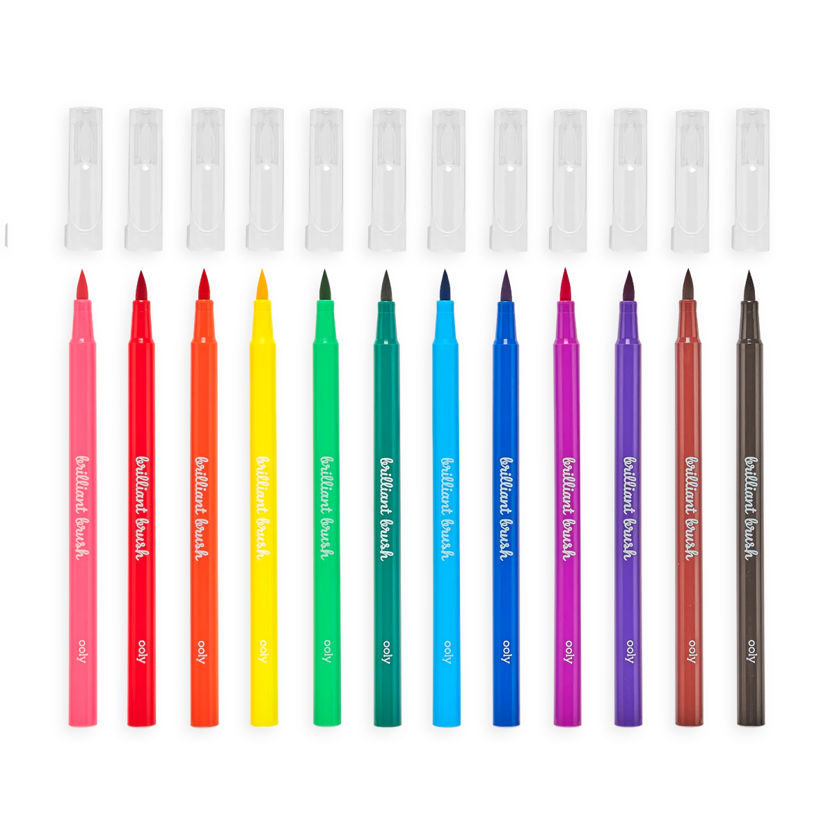 Brilliant Brush Markers-Set of 12