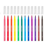 Brilliant Brush Markers-Set of 12