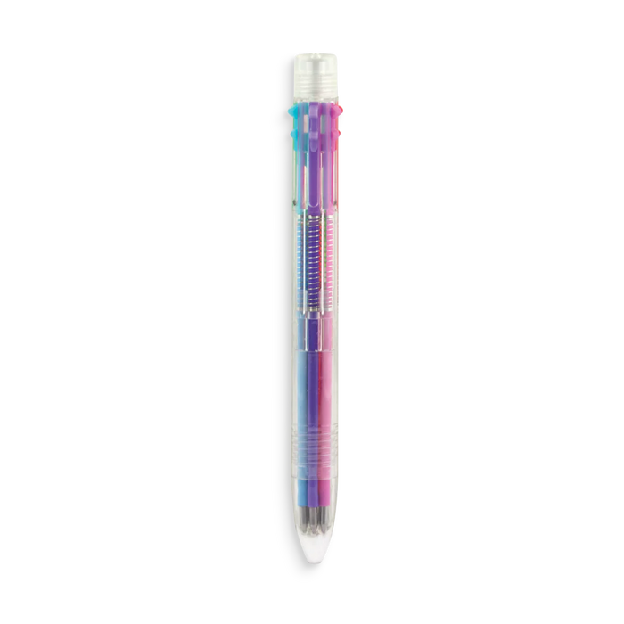 Six Click Colored Gel Pen