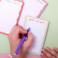 Faith Over Fear Notepad
