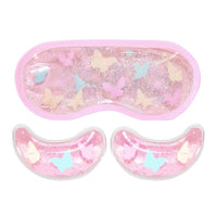 Hot & Cold Butterfly Eye Mask Set