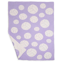 Volleyball Print Cozy Soft Throw Blanket