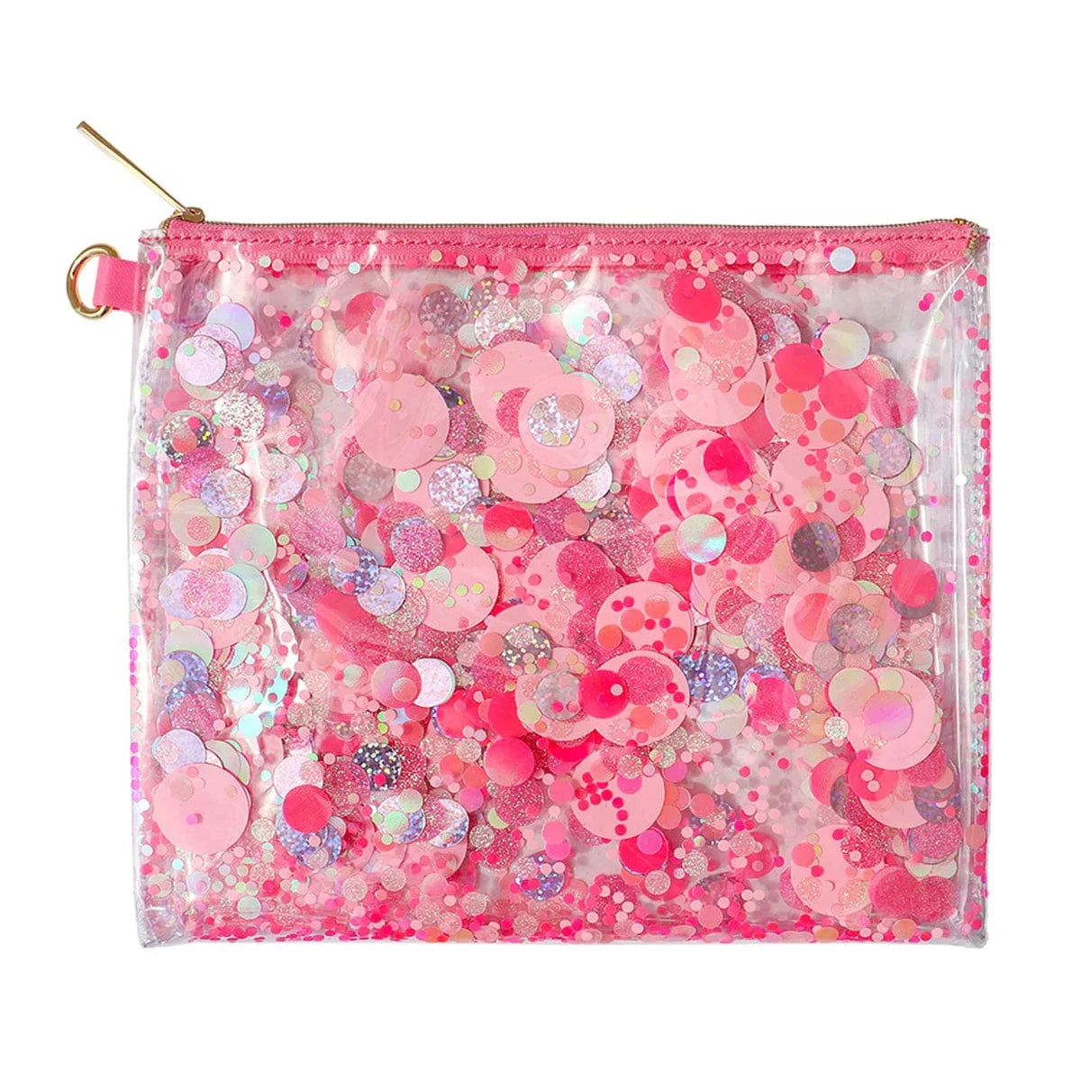 Packed Party Confetti Everything Pouch Pink Party