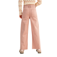 Wide Leg Denim Pants