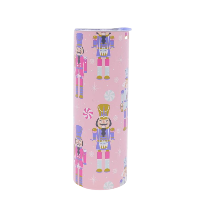 Whimsy Nutcracker 20 Oz. Skinny Tumbler