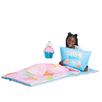 Cupcake Party Sleeping Bag Set