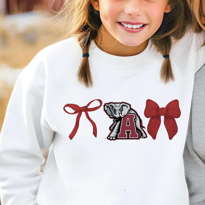 Alabama Bows Youth Graphic Sweatshirt