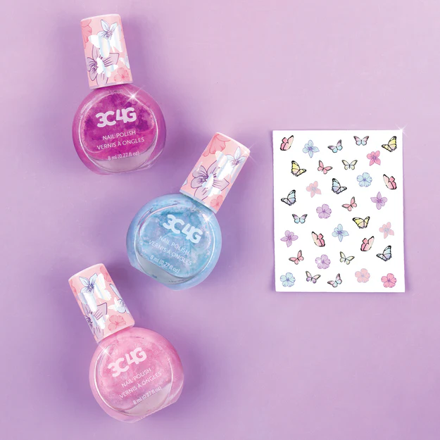 Butterfly Nail Polish Trio