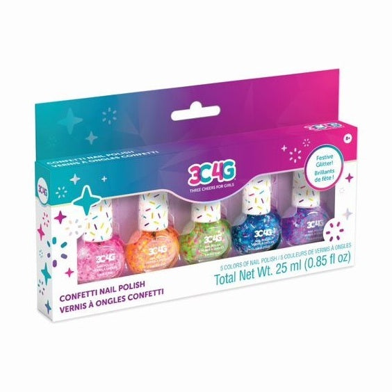 Confetti Nail Polish - 5 Pack