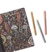 Modern Trio Dual Tip Metallic Markers