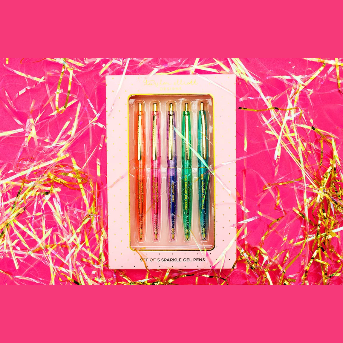 Sparkle Gel Ink Pen Set
