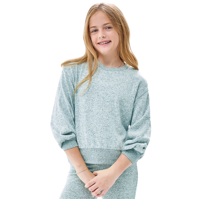 Brushed Knit Sweatshirt