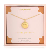 Mini Engraved Locket