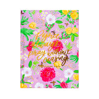 Hardcover Notebook Bible Verse - Floral
