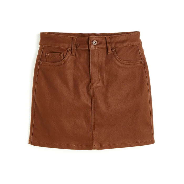 Lisa Coated Mini Skirt