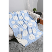 Volleyball Print Cozy Soft Throw Blanket