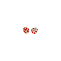 Classic Gold Kids Earrings - Peppermint