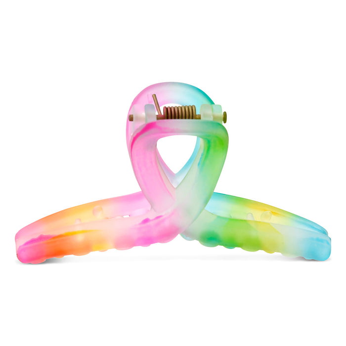 3 Pack Rainbow Hair Clips In Pouch