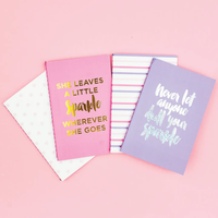 Sparkle Mini Notebook Bundle