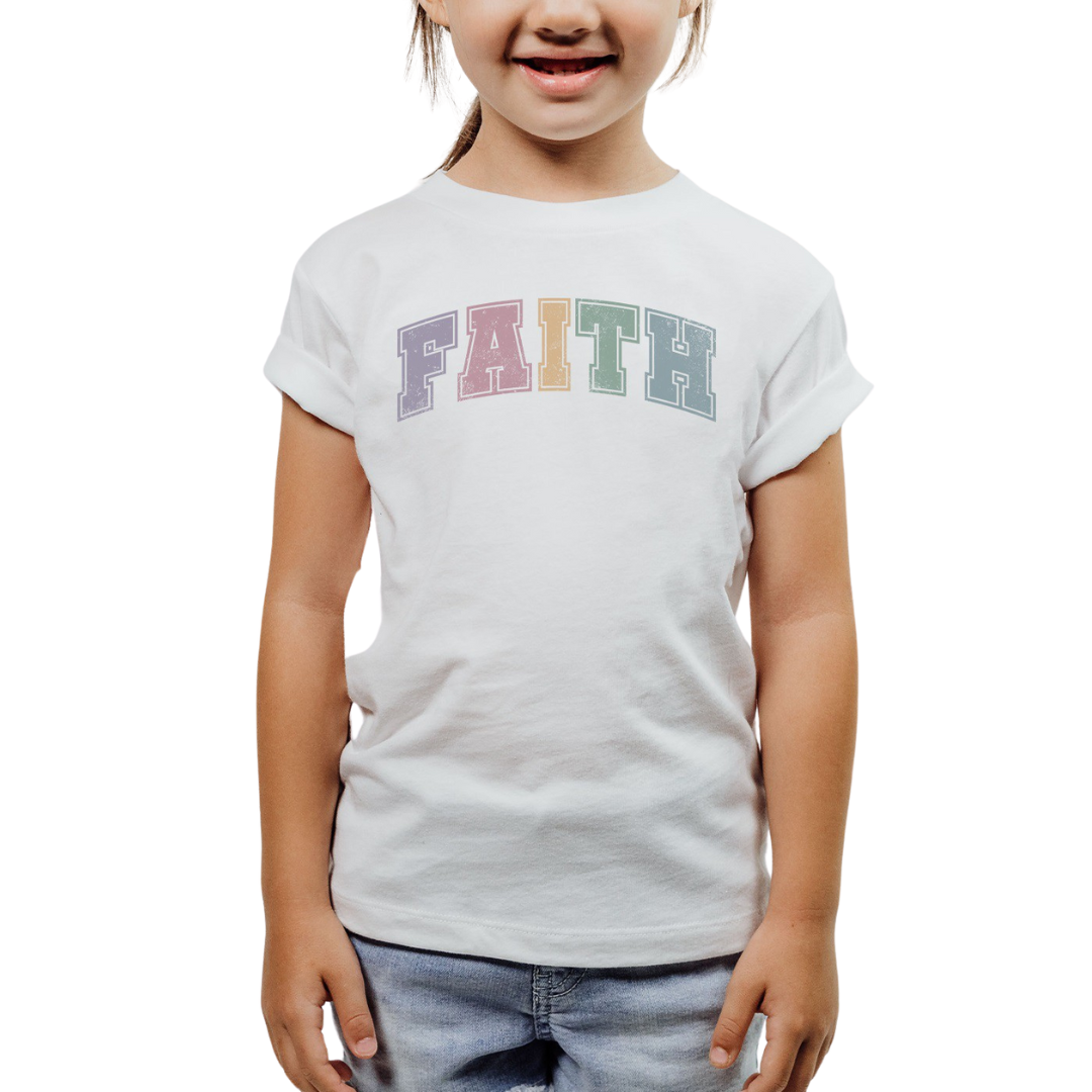 Varsity "Faith" Kids Tee