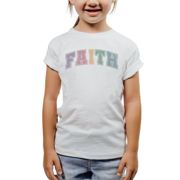 Varsity "Faith" Kids Tee