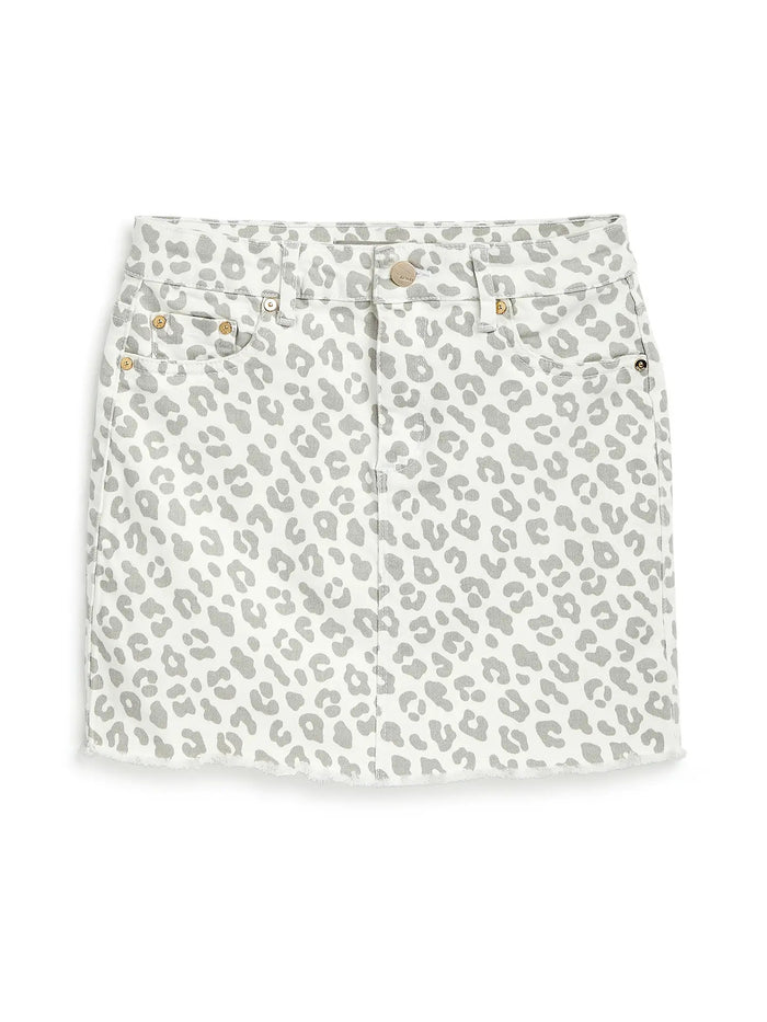 Lisa Leopard Print Mini Skirt