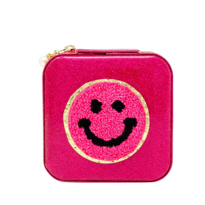Happy Face Sparkle Jewelry Box