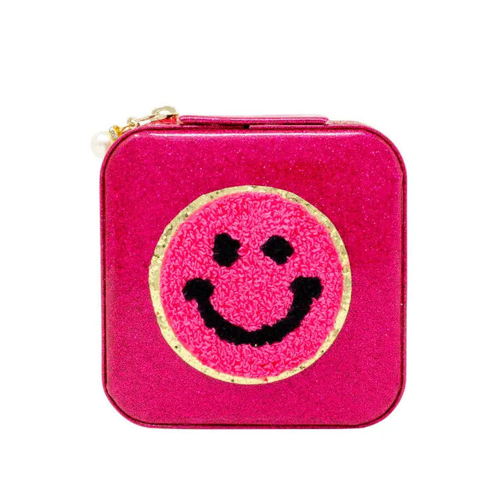 Happy Face Sparkle Jewelry Box