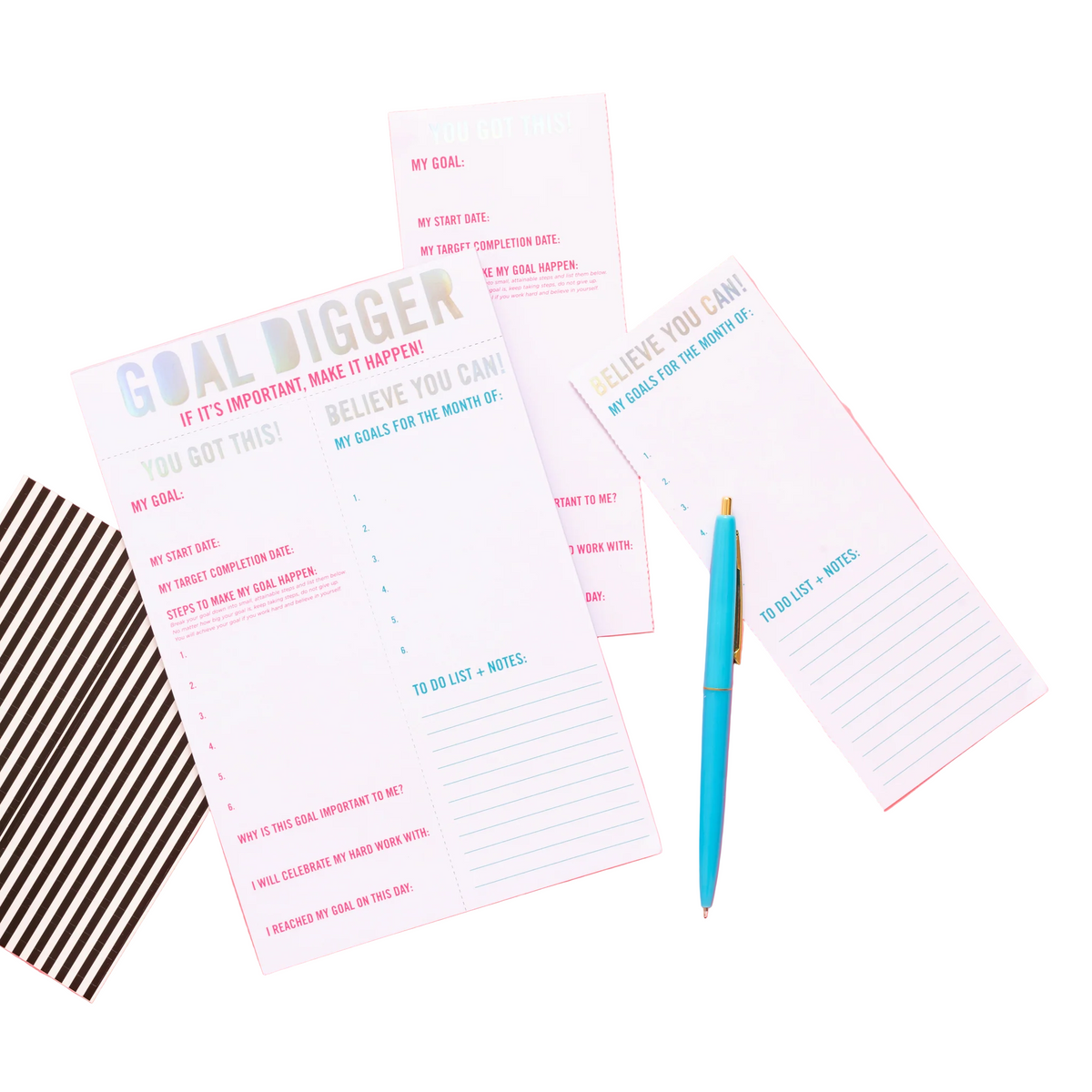 Goal Digger Goal Setting Notepad