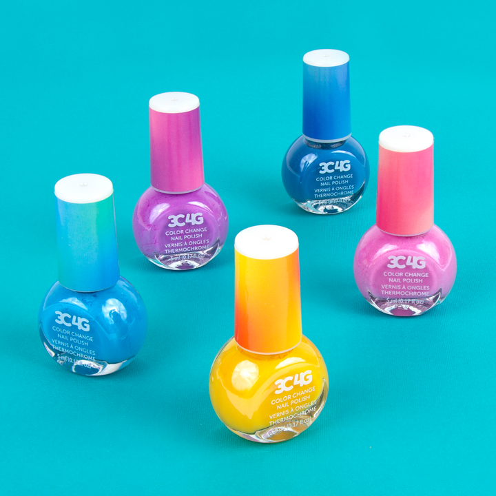 Color Changing Nail Polish - 5 Pack