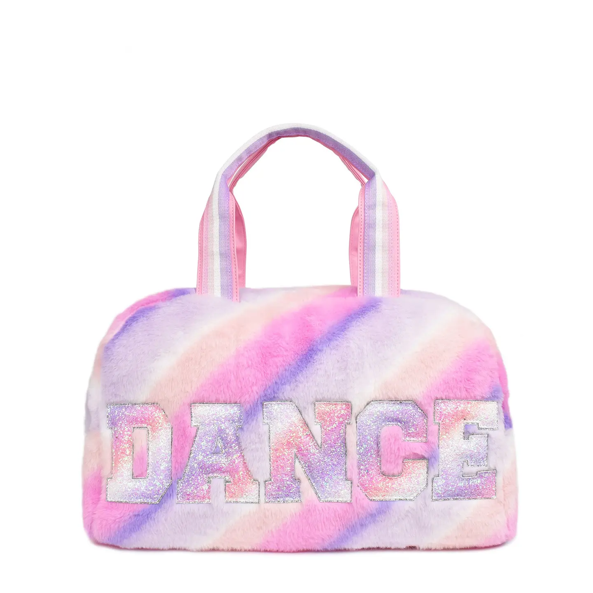 'Dance' Ombre Plush Medium Duffle Bag