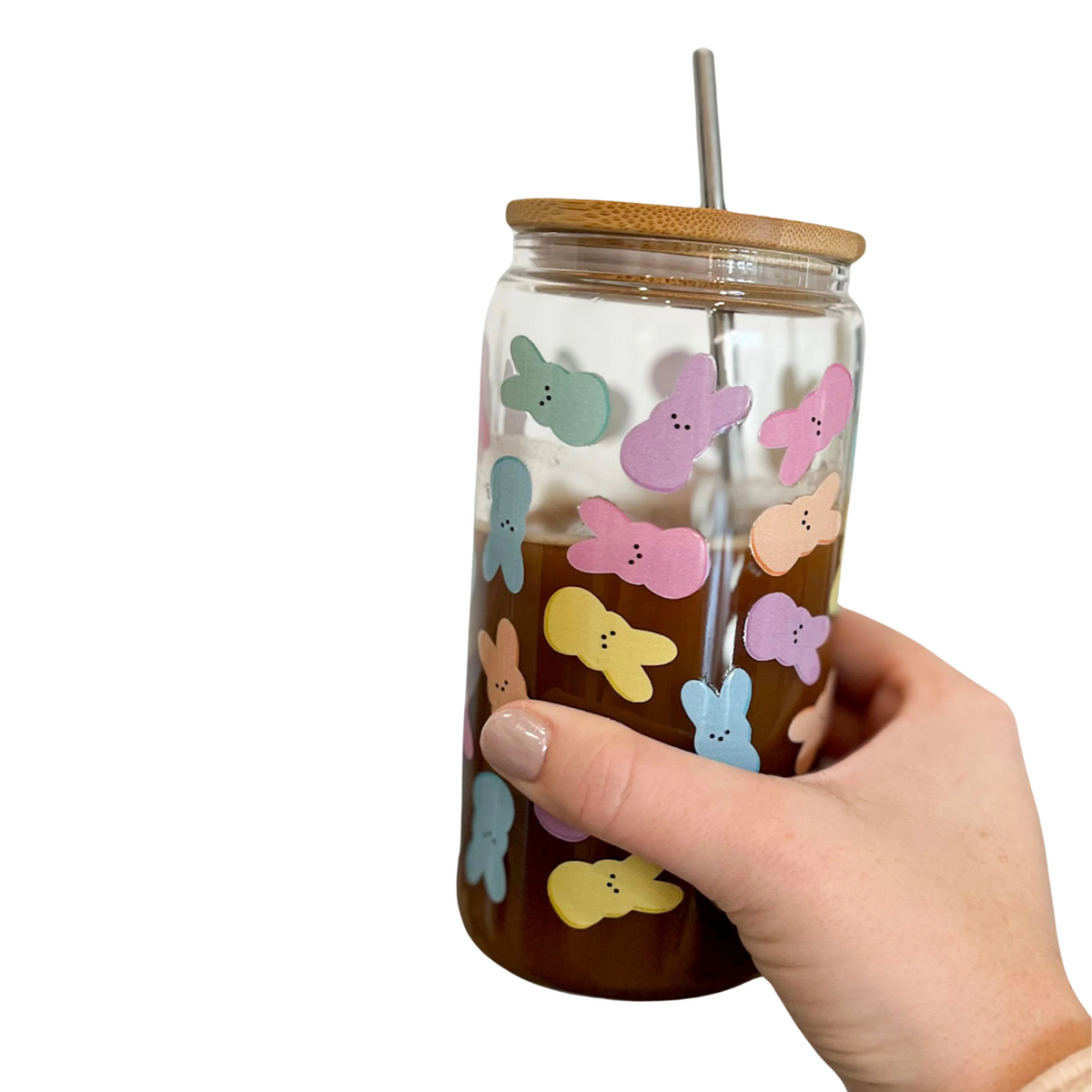 Peeps Glass Can