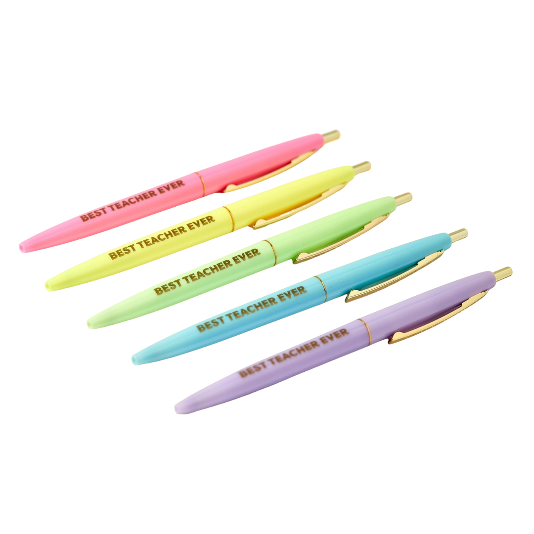 Best Teacher Ever Pen Set