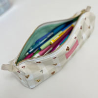 Golden Pencil Pouch