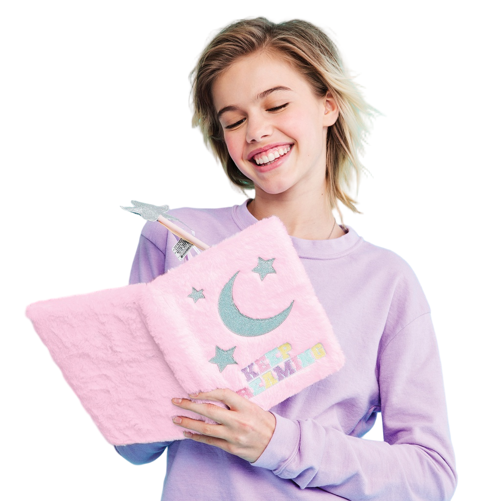 Sleepover Stars Lock & Key Journal