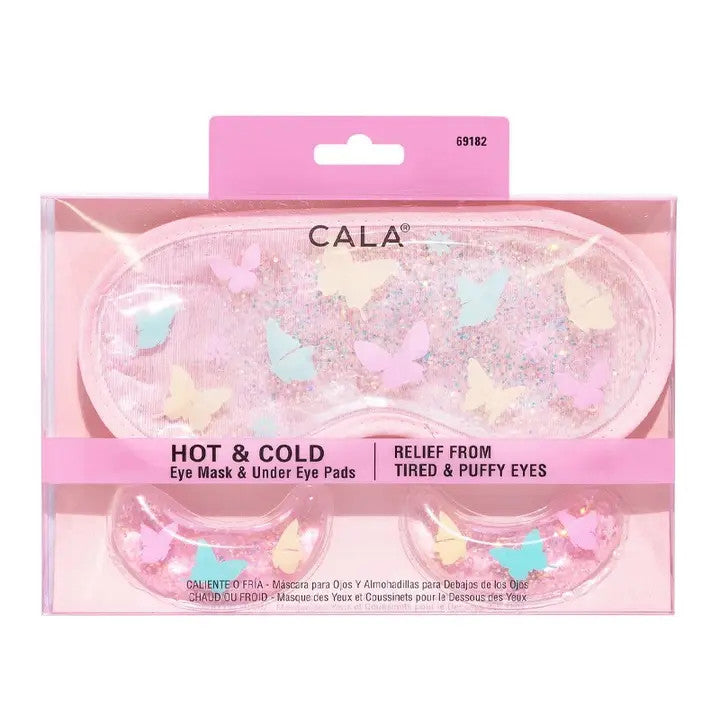 Hot & Cold Butterfly Eye Mask Set