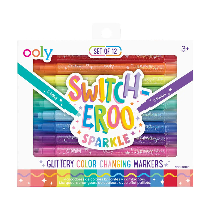 Sparkle Glittery Color Changing Markers