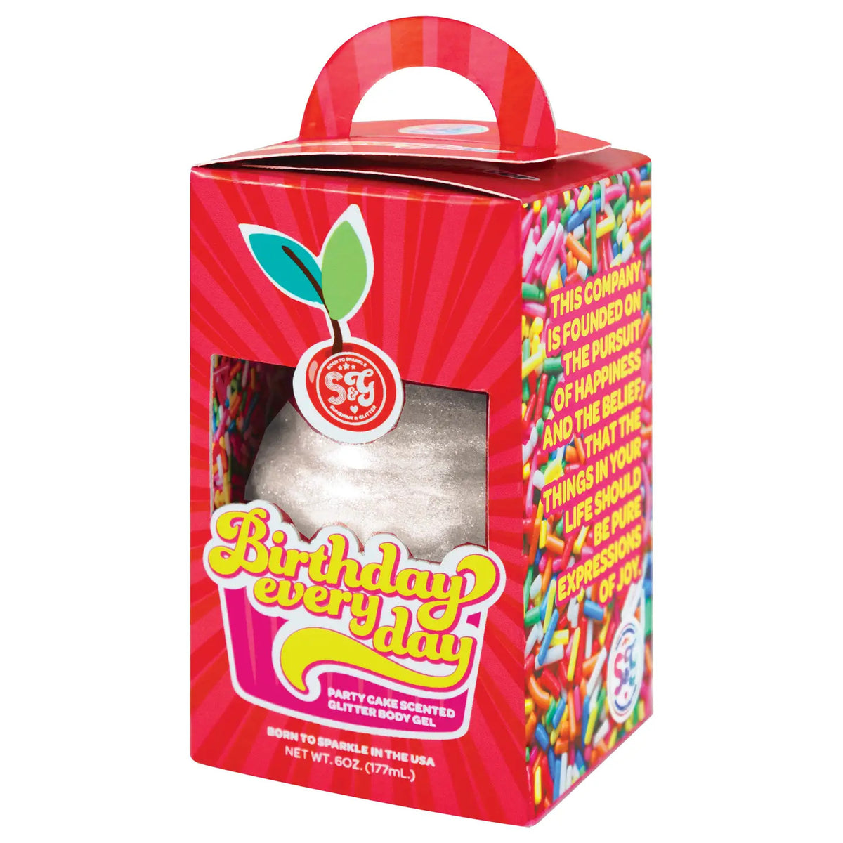 Birthday Everyday Glitter Body Gel