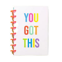 "You Got This" Spiral Disc Notebook