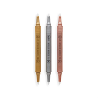 Modern Trio Dual Tip Metallic Markers