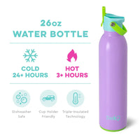 Ultra Violet Flip + Sip Bottle (26oz)