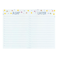 ASAP & Later Checklist Notepad