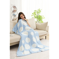 Volleyball Print Cozy Soft Throw Blanket