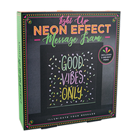 Light Up Neon Effect Message Frame