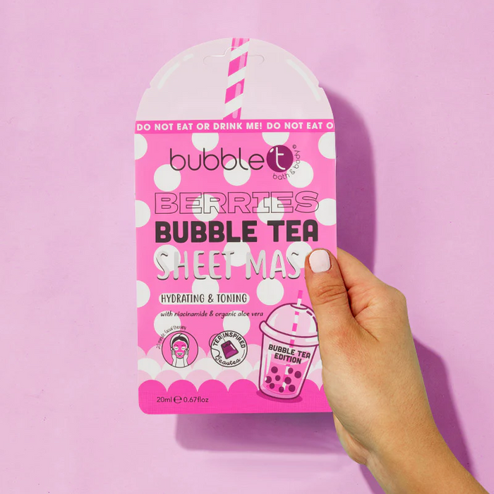 Bubble Tea Berries Hydrating Sheet Mask (20ml)