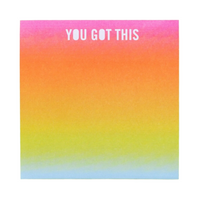 You Got This Sticky Note Cube